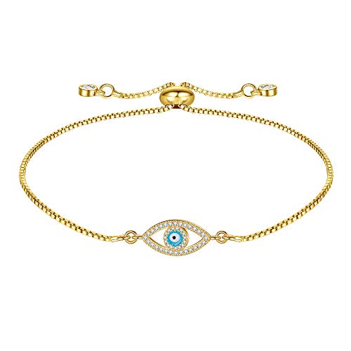 Turquoise Evil Eye Bracelet