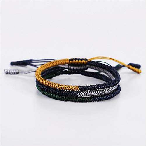 Lucky Handmade Buddhist Woven Knots Bracelets