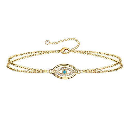 Turquoise Evil Eye Bracelet