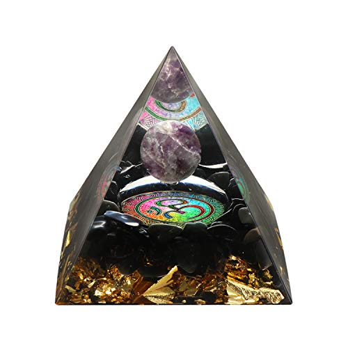 Orgone Pyramid, Positive Energy Generator Crystal Decor