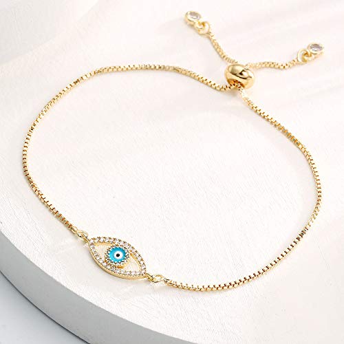 Turquoise Evil Eye Bracelet