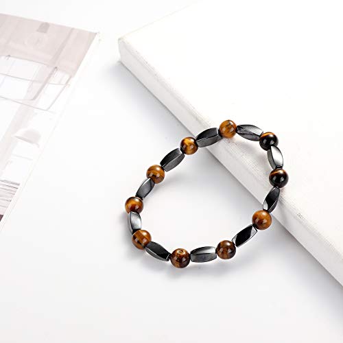 Balancing Hematite Agate Protection Bracelet Set