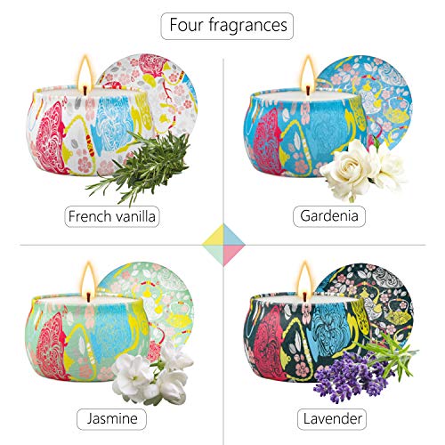 Scented Candles Gift Sets - 4 Pack