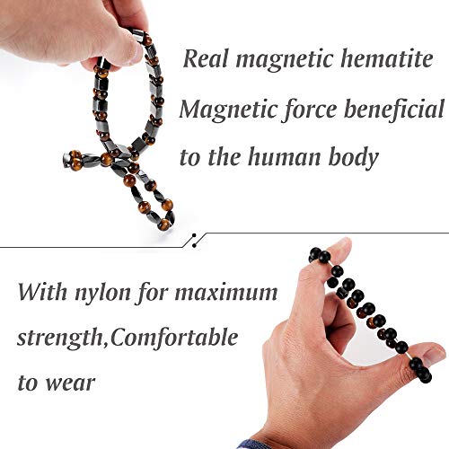 Balancing Hematite Agate Protection Bracelet Set