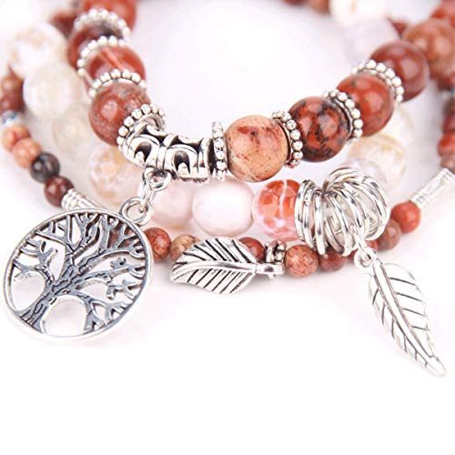 Tree of Life Chakra Beaded Bracelets