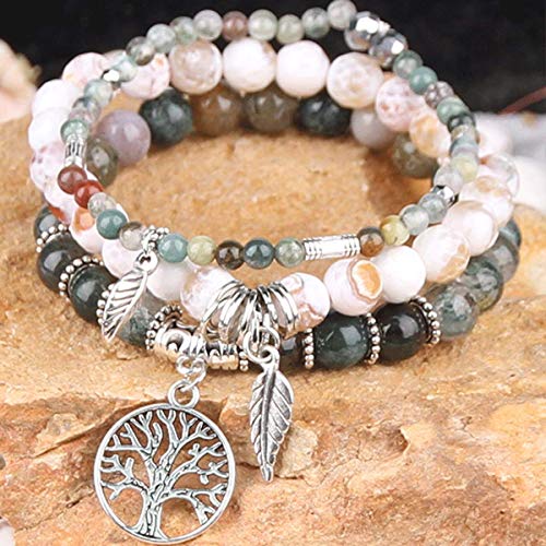 Tree of Life Chakra Beaded Bracelets