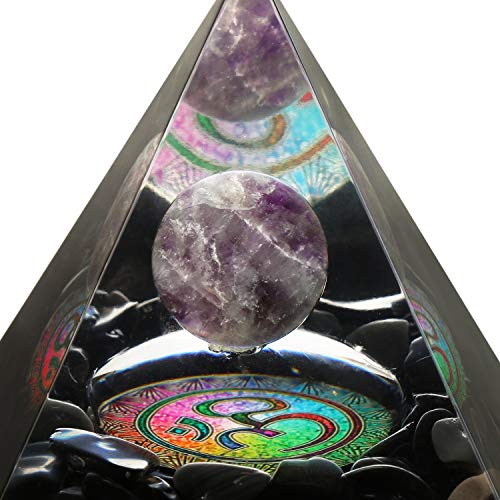 Orgone Pyramid, Positive Energy Generator Crystal Decor