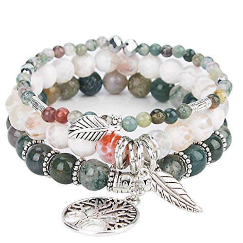 Tree of Life Chakra Beaded Bracelets