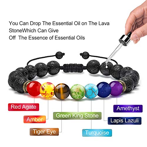 7 Chakra Healing Diffuser Bracelet