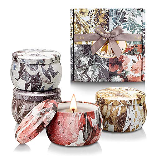 Scented Candles Gift Sets - 4 Pack