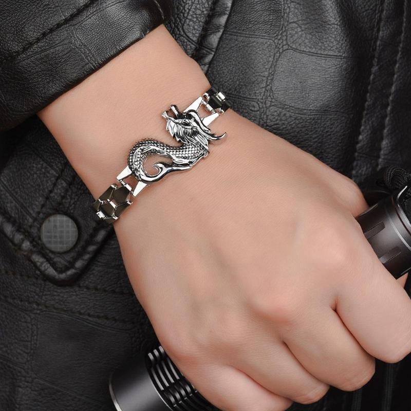 Dragon Spirit Stainless Steel Bracelet